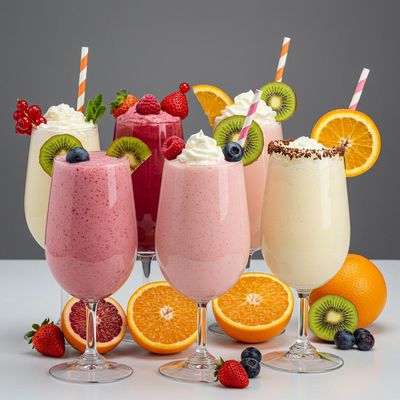 Cocktail Milk Shakes